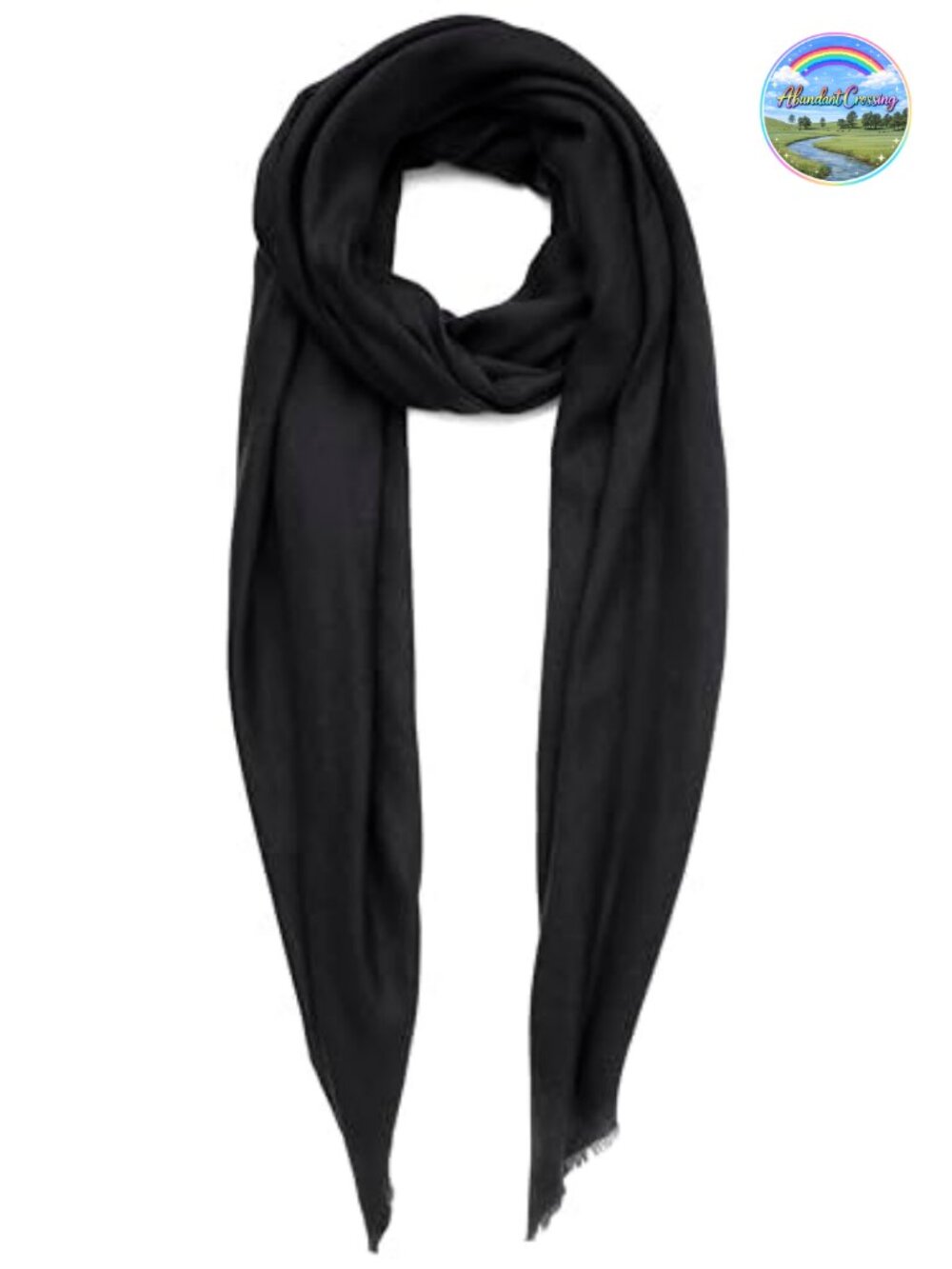 Merino Wool Silk Blend Scarf Made in Kashmir Pashmina Wrap